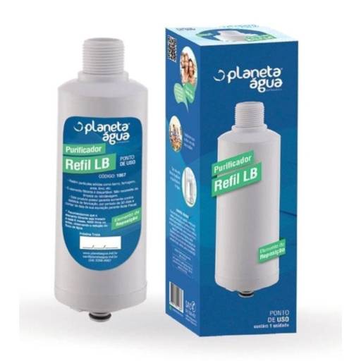 Refil LB ( Compatível  Libell Aqua Flex e Bebedouros de pressão Press, Press Baby e Press Side)