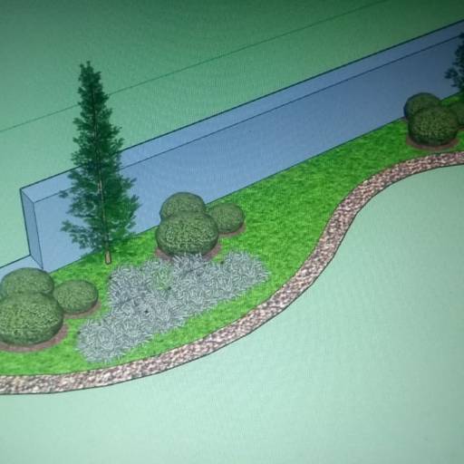 Paisagismo em Desenhos em 3D em Botucatu, SP por 3 Verde Jardinagem