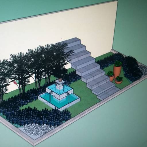 Paisagismo em Desenhos em 3D em Botucatu, SP por 3 Verde Jardinagem