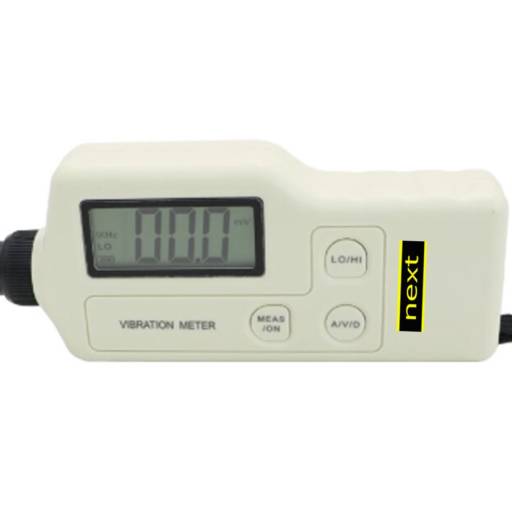 Medidor de Vibração Mecânica 