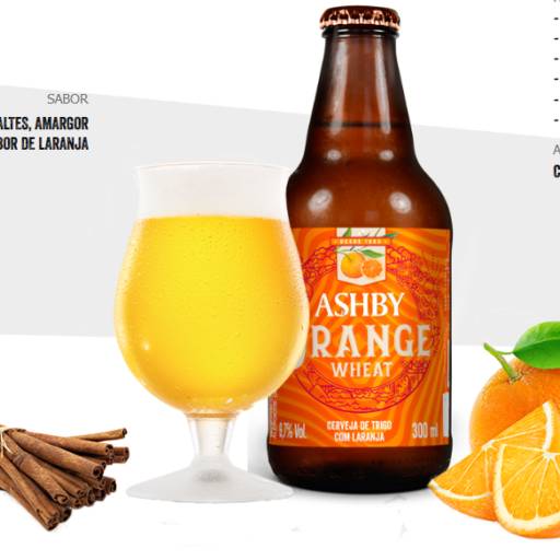 Cerveja Ashby Orange Wheat em Americana, SP por 100% Chopp - Chopp Ashby