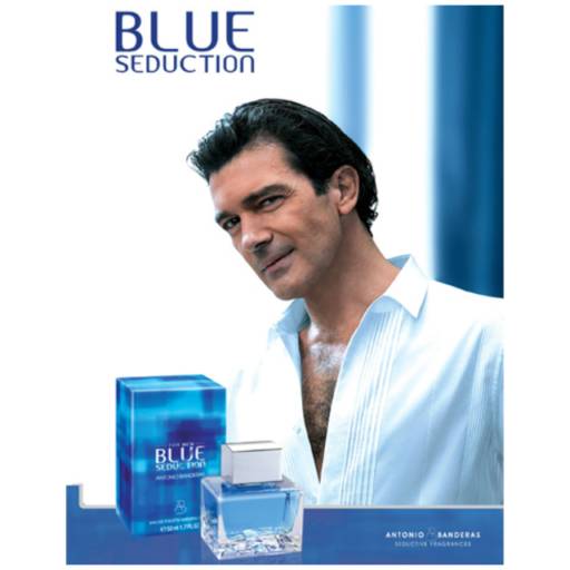 Blue Seduction Antonio Banderas Eau de Toilette - Perfume Masculino 50ml por Charmy Perfumes - Centro