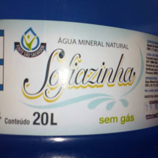Comprar o produto de Agua Sofiazinha em A Classificar pela empresa DG Distribuidora de Água Mineral em Marília, SP por Solutudo
