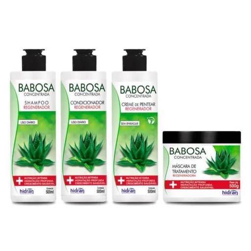 Linha babosa Hídran Cosméticos 