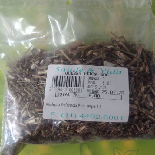 Quebra pedra por Saúde e Vida