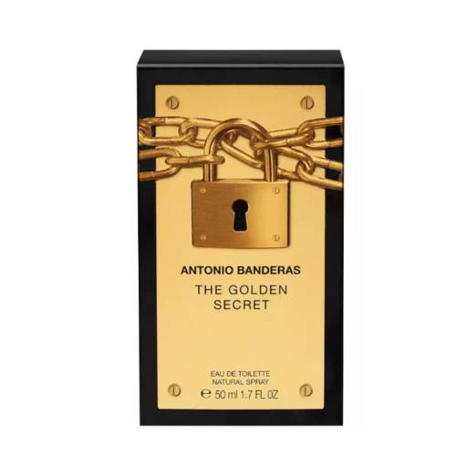 The Golden Secret Antonio Banderas Eau de Toilette - Perfume Masculino 50ml por Charmy Perfumes - Centro