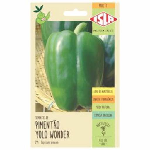 Comprar o produto de semente de pimentão yolo wonder  em A Classificar pela empresa Botucatu Garden em Botucatu, SP por Solutudo