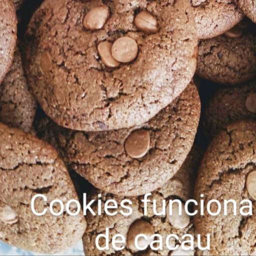 cookies funcionais cacau