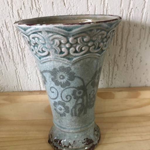 Comprar o produto de Vaso cerâmica Importada em Decoração pela empresa Casa Renove Decoracoes em São Carlos, SP por Solutudo