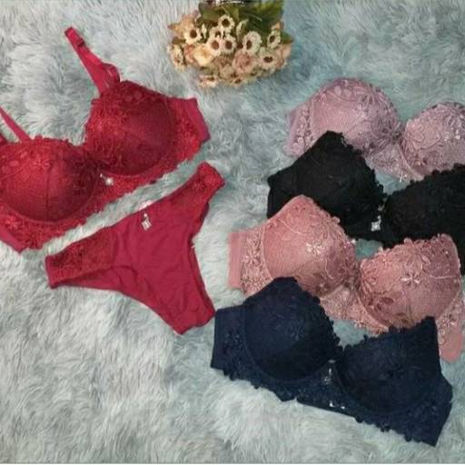 Conjunto extra luxo importado em Bauru, SP por Leh Lingerie e Moda Praia