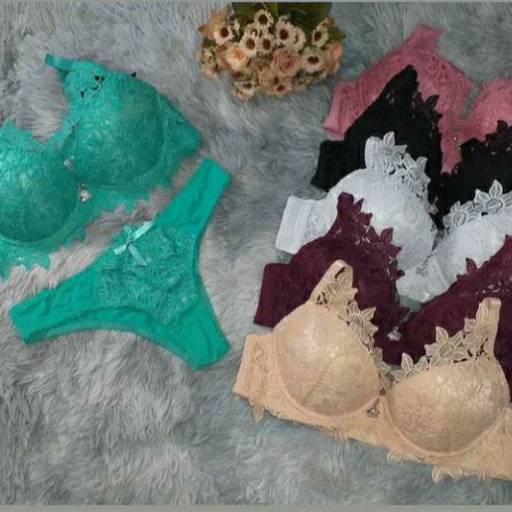 Conjunto extra luxo importado em Bauru, SP por Leh Lingerie e Moda Praia
