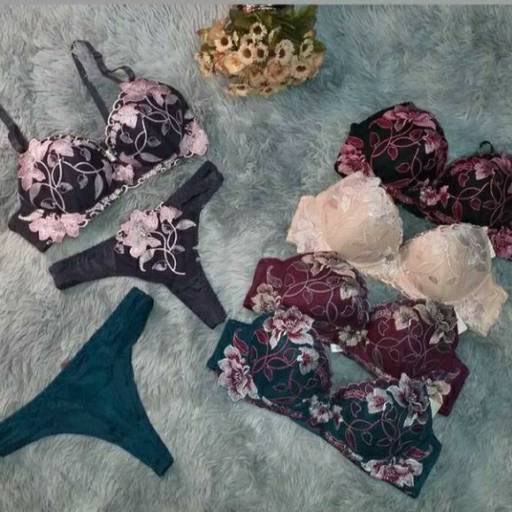 Conjunto extra luxo importado em Bauru, SP por Leh Lingerie e Moda Praia