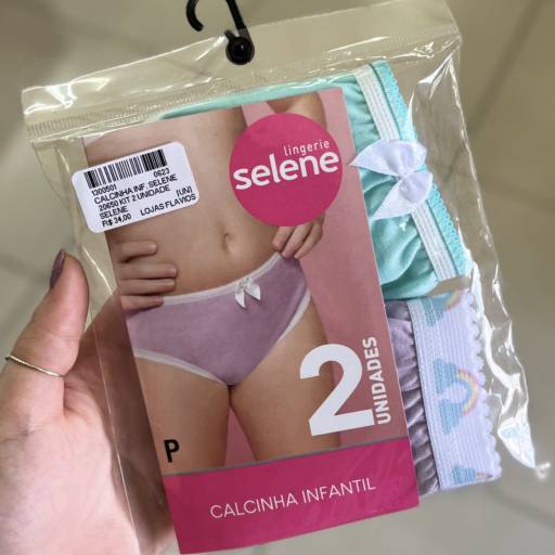 Calcinha infantil Selene em Uberlândia, MG por Lojas Dom Flavittos