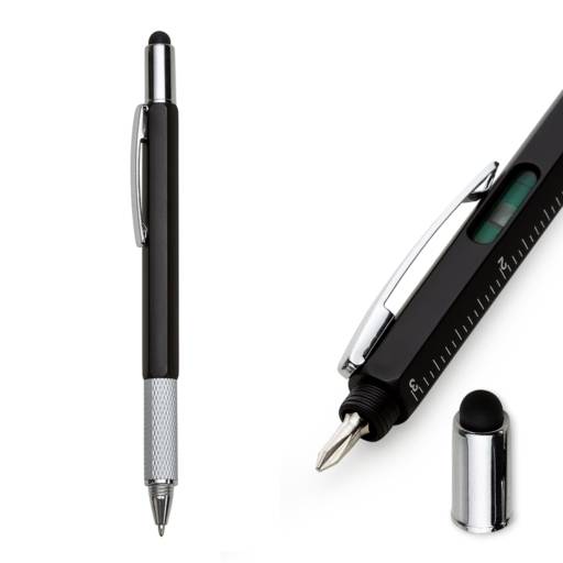 01800 Caneta Plástica Multifunções em São José do Rio Preto, SP por Public Gráfica e Brindes