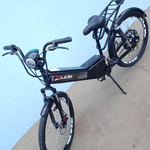 Bicicleta Eletrica Confort FULL 800W 48V 15Ah Cor Preta em Bauru, SP por Two Force Bike Shop