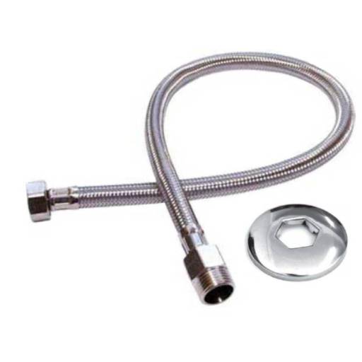 Engate Flexível de Aço Inox 30cm Censi em Boituva, SP por Solução Materiais e Equipamentos