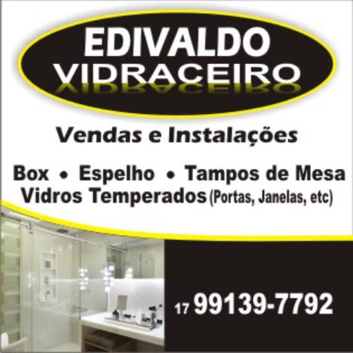 Comprar o produto de Edivaldo vidraceiro  em Outros Serviços pela empresa Edvaldo Vidraceiro em São José do Rio Preto, SP por Solutudo