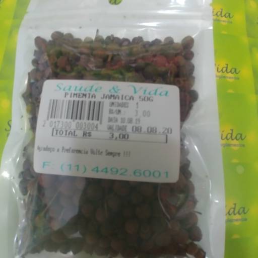 Pimenta jamaica por Saúde e Vida
