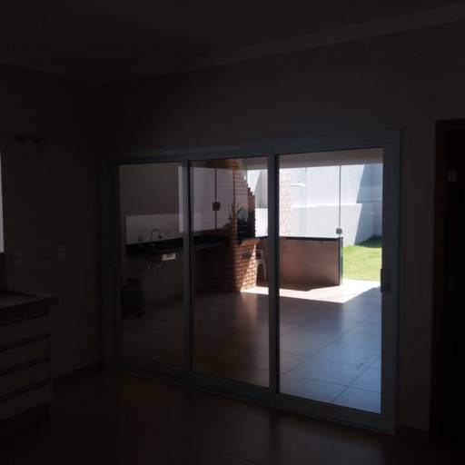 Portas e Janelas em Blindex por Pinho Arte Esquadrias de Alumínio 