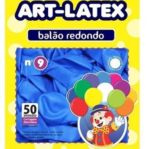 Balão Azul claro c/50 un