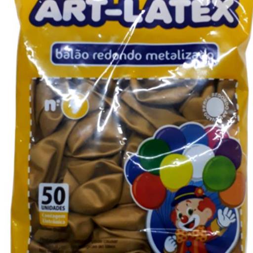 Balão Dourado c/50 un