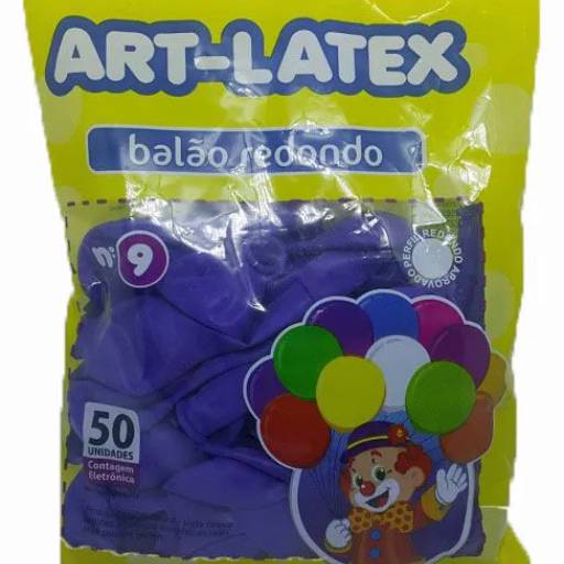 Balão  Roxo c/50 un