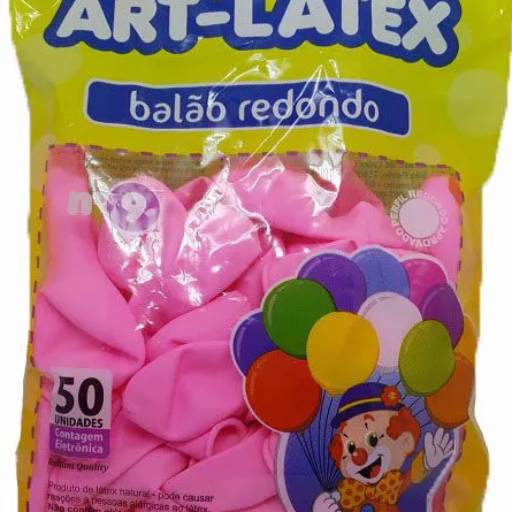 Balão Rosa claro  c/50 un