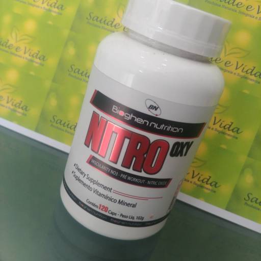 Nitro Oxy- Bioghen nutrition  por Saúde e Vida