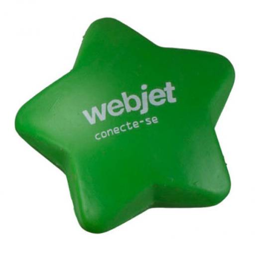 Estrela Anti Stress vinil oca Personalizada em São José do Rio Preto, SP por Public Gráfica e Brindes