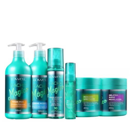 Lowell Cacho Mágico Super Modeladora - Gelatina Ativadora de Cachos 450g por Belezamix Cosméticos 