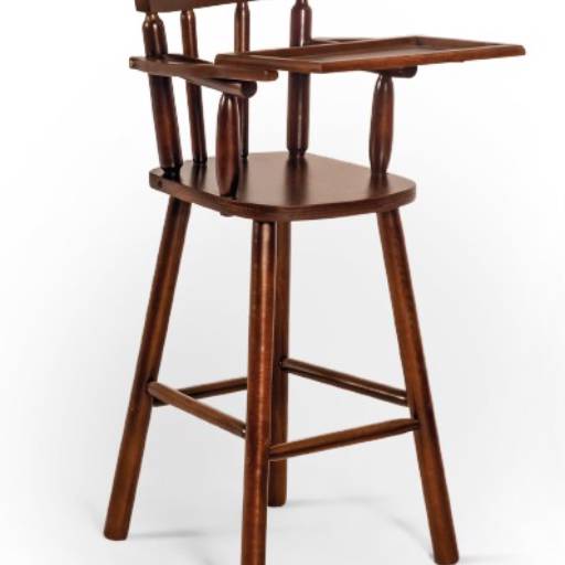 Cadeira Papa Nenê Cor Imbuia