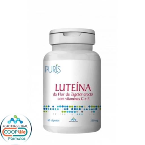 Luteína Puris 250Mg 60 Caps por Coop Life Fórmulas - Farmácia de Manipulação