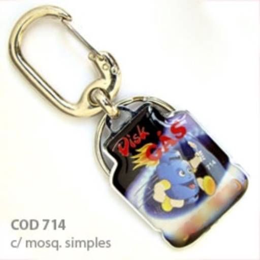 Chav. Chapinha Metálica COD 714 - Chapinha Gás em São José do Rio Preto, SP por Public Gráfica e Brindes