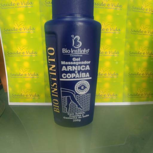 Bio Instinto- Gel Massageador Arnica e Copaíba por Saúde e Vida