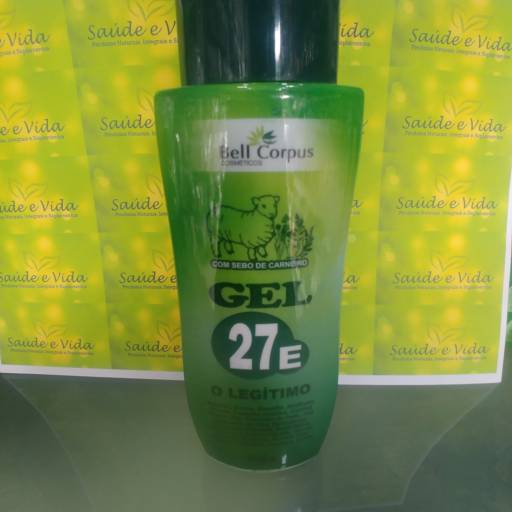 Gel 27 Ervas- Bell Corpus (O Legítimo) com sebo de carneiro por Saúde e Vida