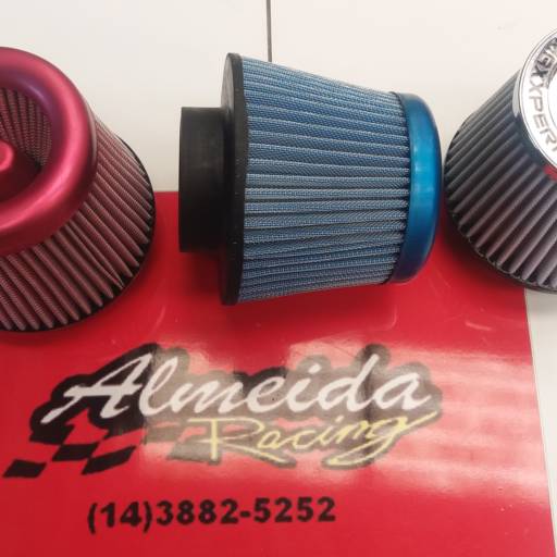 Filtros esportivos vários modelos e medidas por Almeida Racing