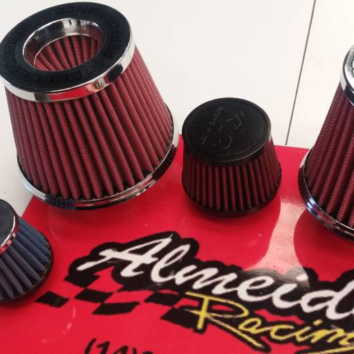 Filtros esportivos vários modelos e medidas por Almeida Racing