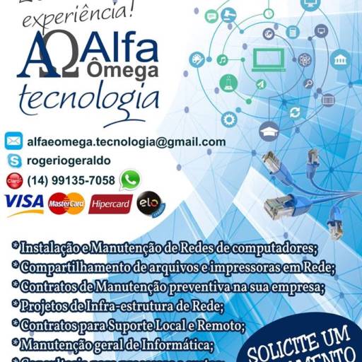 MANUTENÇÃO EM COMPUTADORES E NOTEBOOKS por Alfa & Ômega Tecnologia