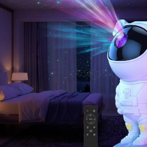 Projetor Luminária Astronauta