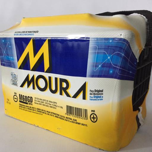 Bateria Moura M60GD - 60AH em Foz do Iguaçu, PR por Casa das Baterias