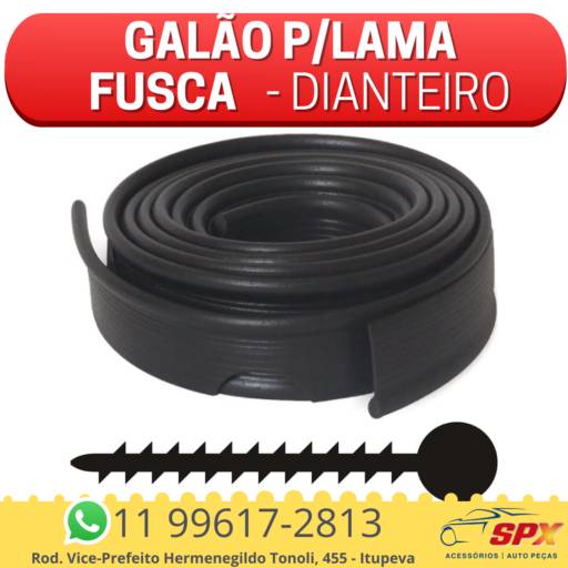 Galão P/Lama Fusca Par em Itupeva, SP por Spx Acessórios e Autopeças