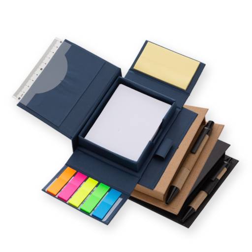 14228 Bloco de Anotações com Caneta e Autoadesivo em São José do Rio Preto, SP por Public Gráfica e Brindes