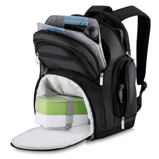 13556 Mochila de Poliéster para Notebook com Compartimento Térmico em São José do Rio Preto, SP por Public Gráfica e Brindes