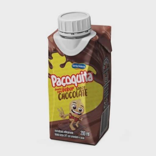 Bebida Láctea Paçoquita sabor Chocolate 200ml 
