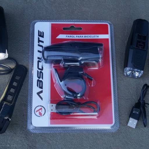 Farol de led 5W ± 500 lumens Absolute JY-7029 em Bauru, SP por Two Force Bike Shop