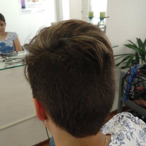 undercut e mechas por Claudia Hair Fashion
