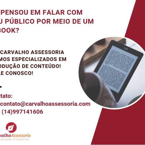 Comprar o produto de Produção de revistas, livros e e-books em Marketing e Internet pela empresa Carvalho Assessoria em Bauru, SP por Solutudo
