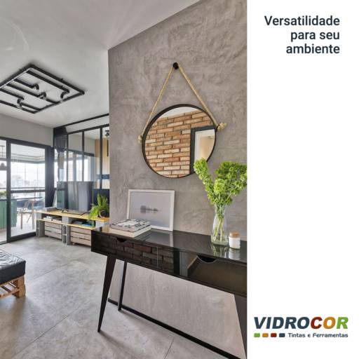 Espelho redondo na decoração - Loja de Tintas Jaú Vidrocor