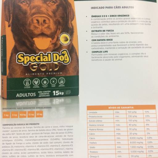 Special Dog Gold 15kg 