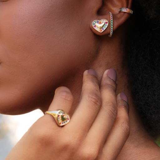 Brincos banhados | Jundiaí por Ekim Semijoias